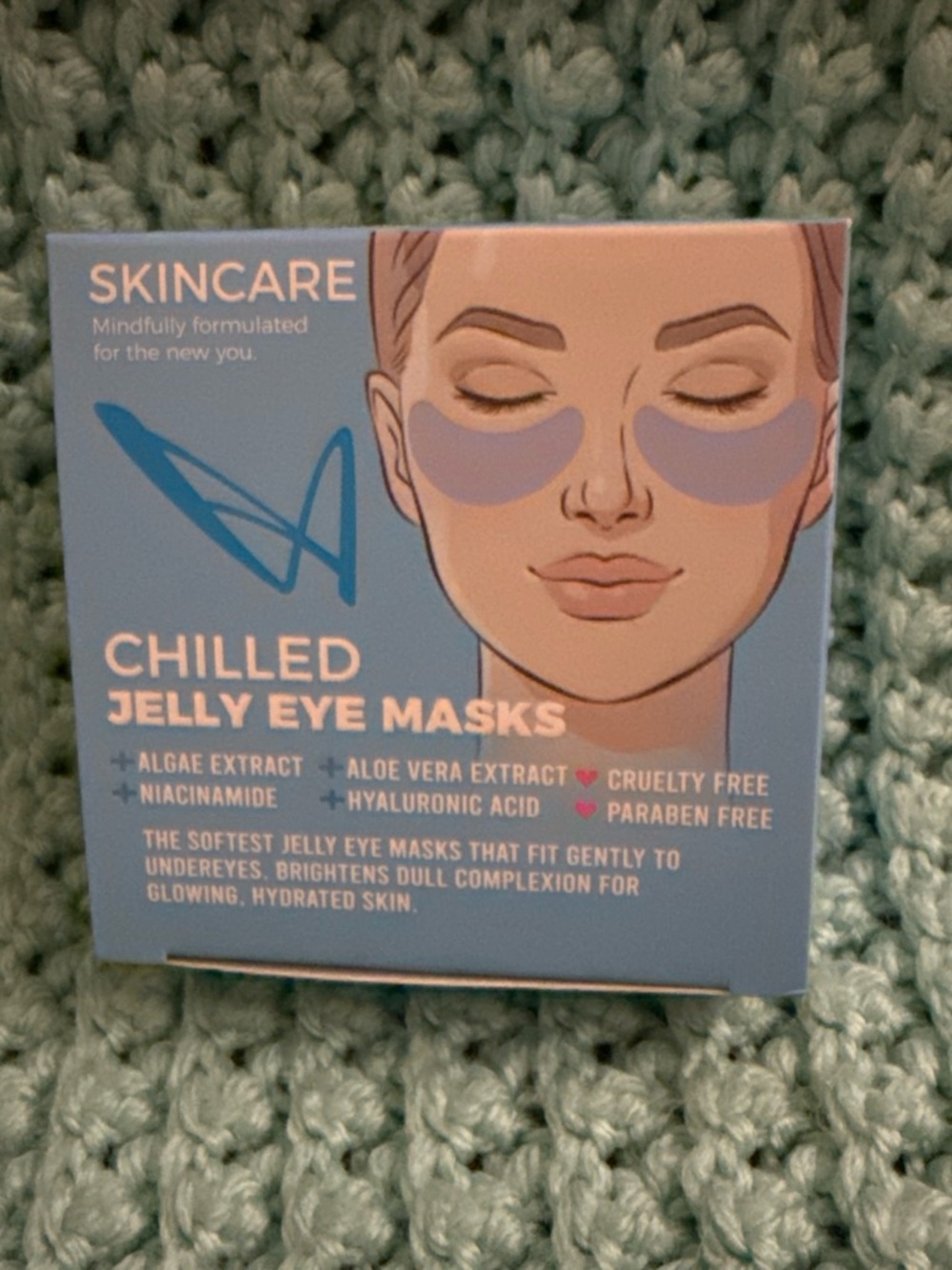 Chilled Jelly Eye Masks - Blue Under-Eye Pads